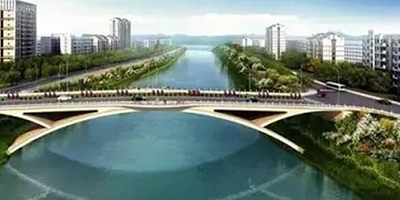 湖北易通助力廣西建工龍江六橋—精準吊裝，首肋合攏