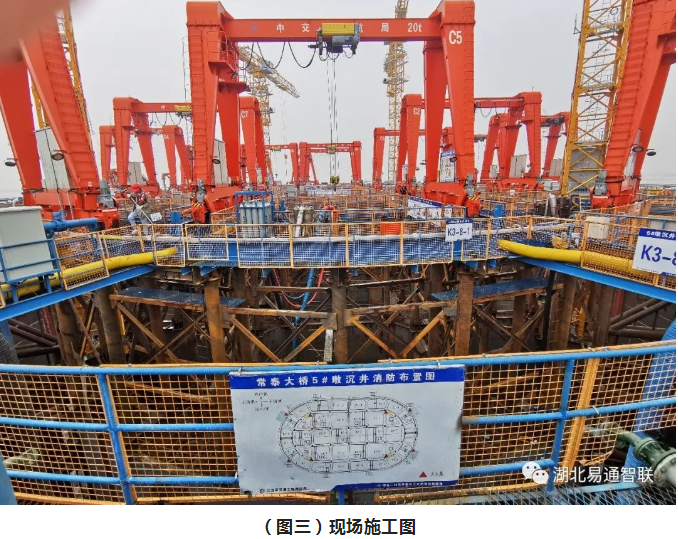 易通智聯為常泰大橋施工加裝塔機安全監控系統