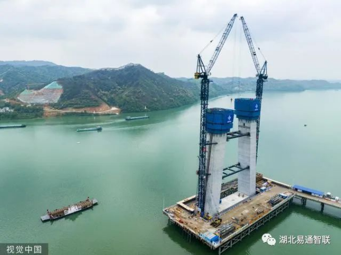 潯江特大橋爬模安全監控系統順利完工